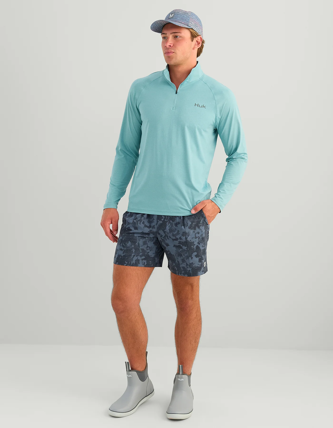 Airweight Heather 1/4 Zip - Image 3