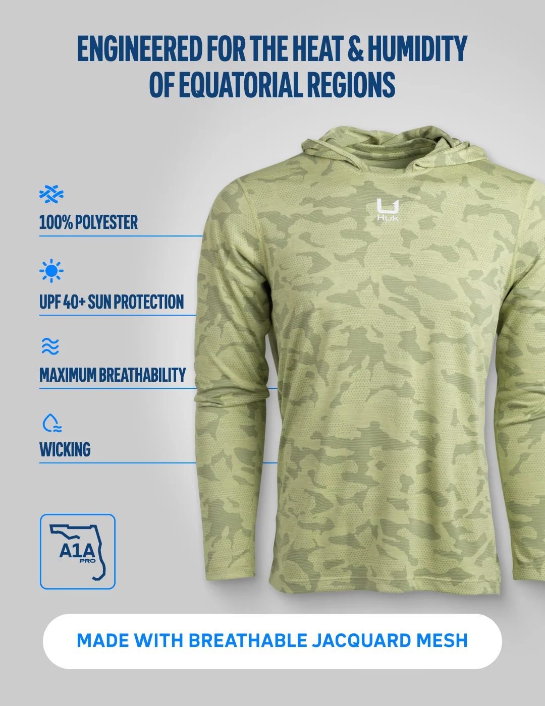 A1A Pro Sun Hoodie - Image 3