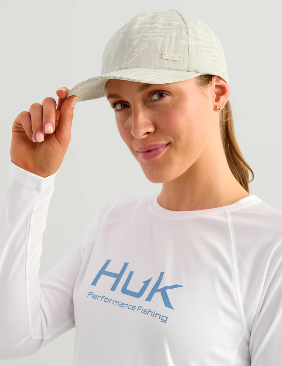 Womens Breezeway Linen Dad Hat - Image 2