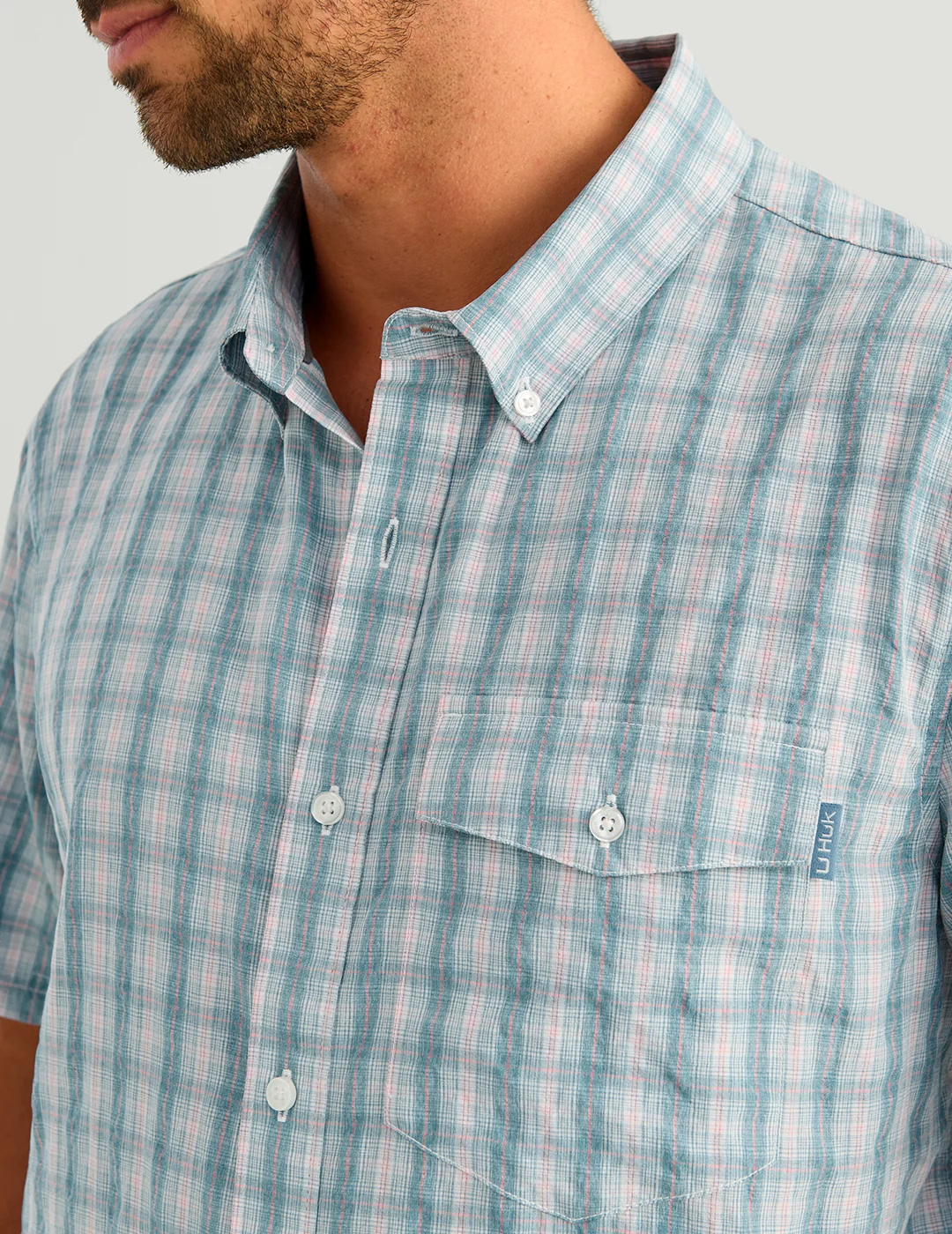 Chatham Plaid Short Sleeve Shirt - Image 4