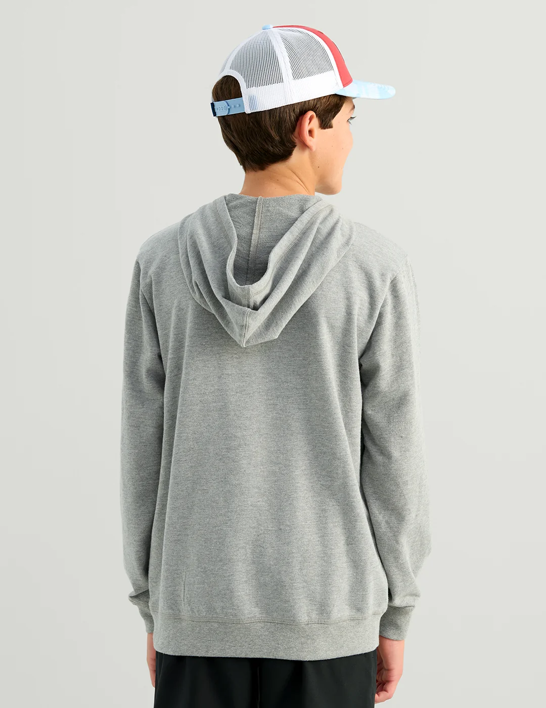 Kids Edisto Script Terry Hoodie - Image 3