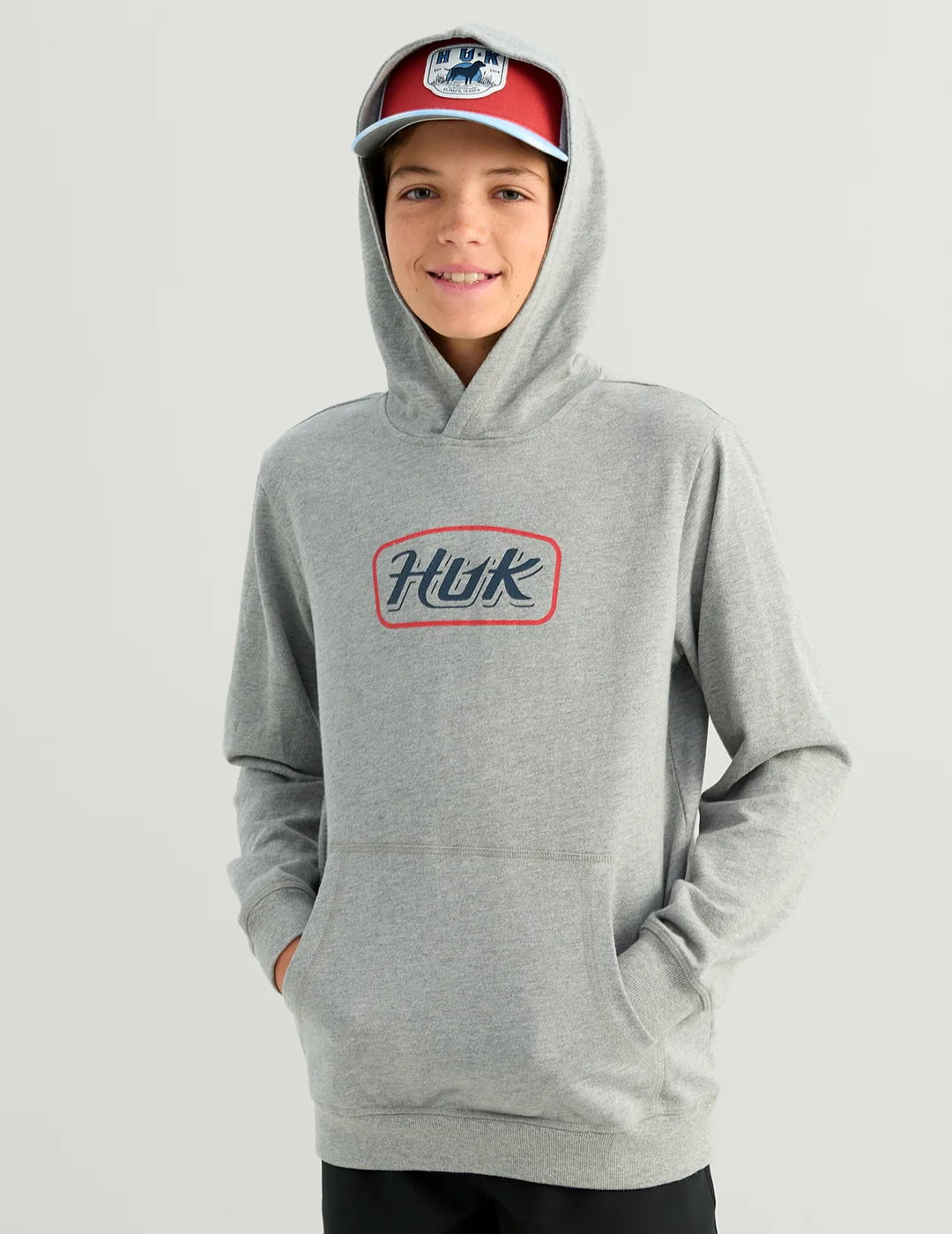 Kids Edisto Script Terry Hoodie - Image 5