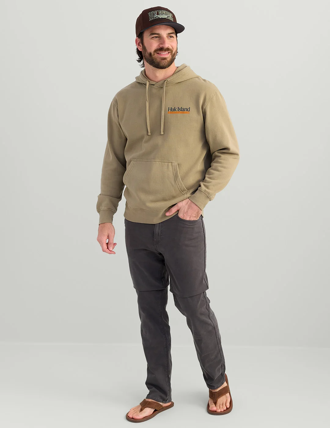 Huk Island Cotton Fleece Hoodie - Image 3