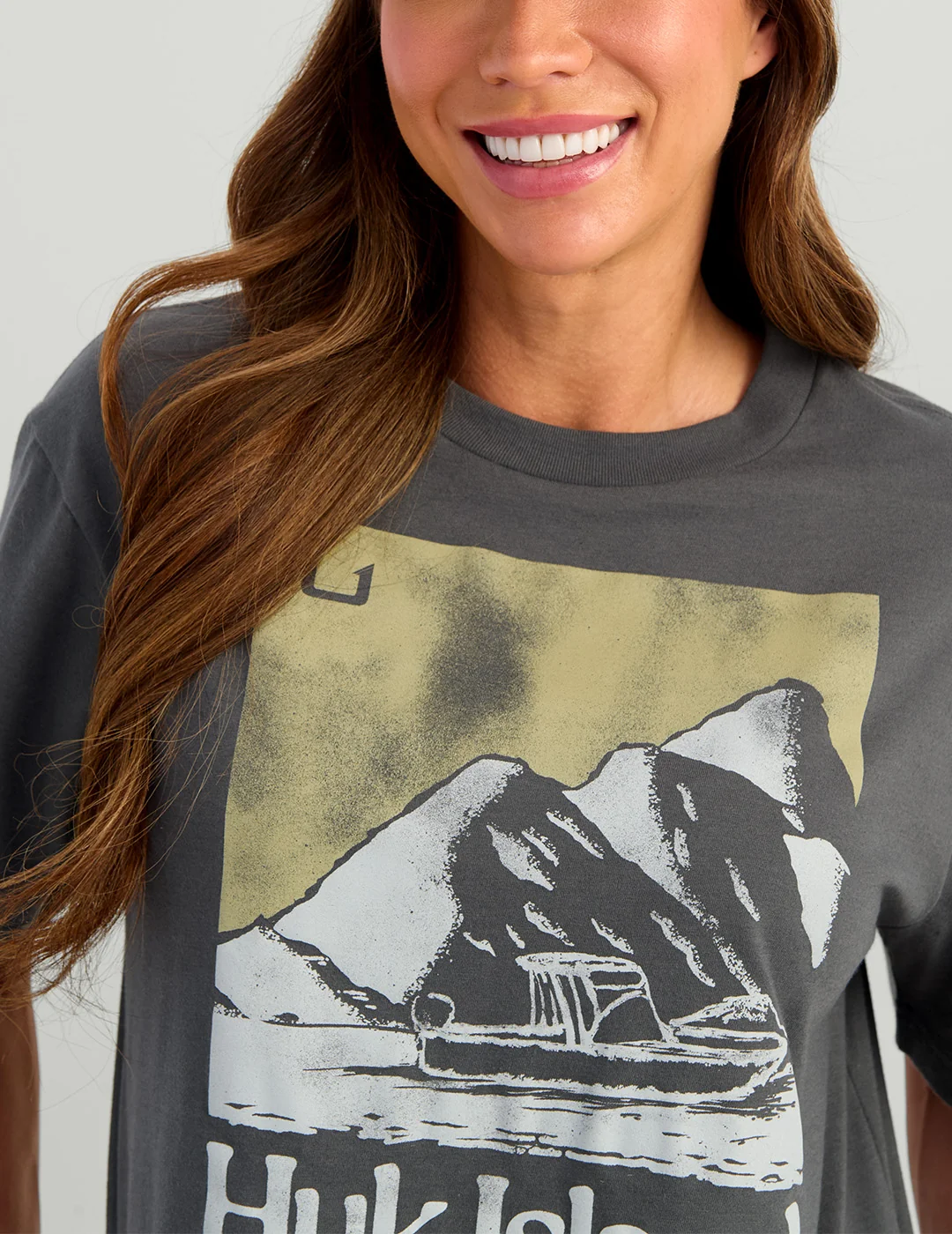 Womens Oversized Island Tee - Image 5