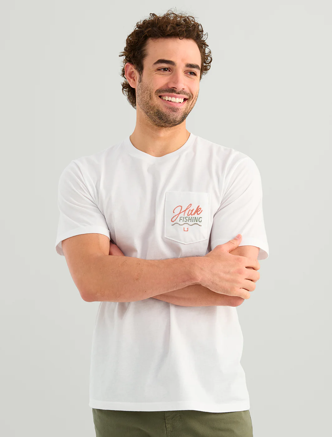 Huk Wave Pocket Tee - Image 2