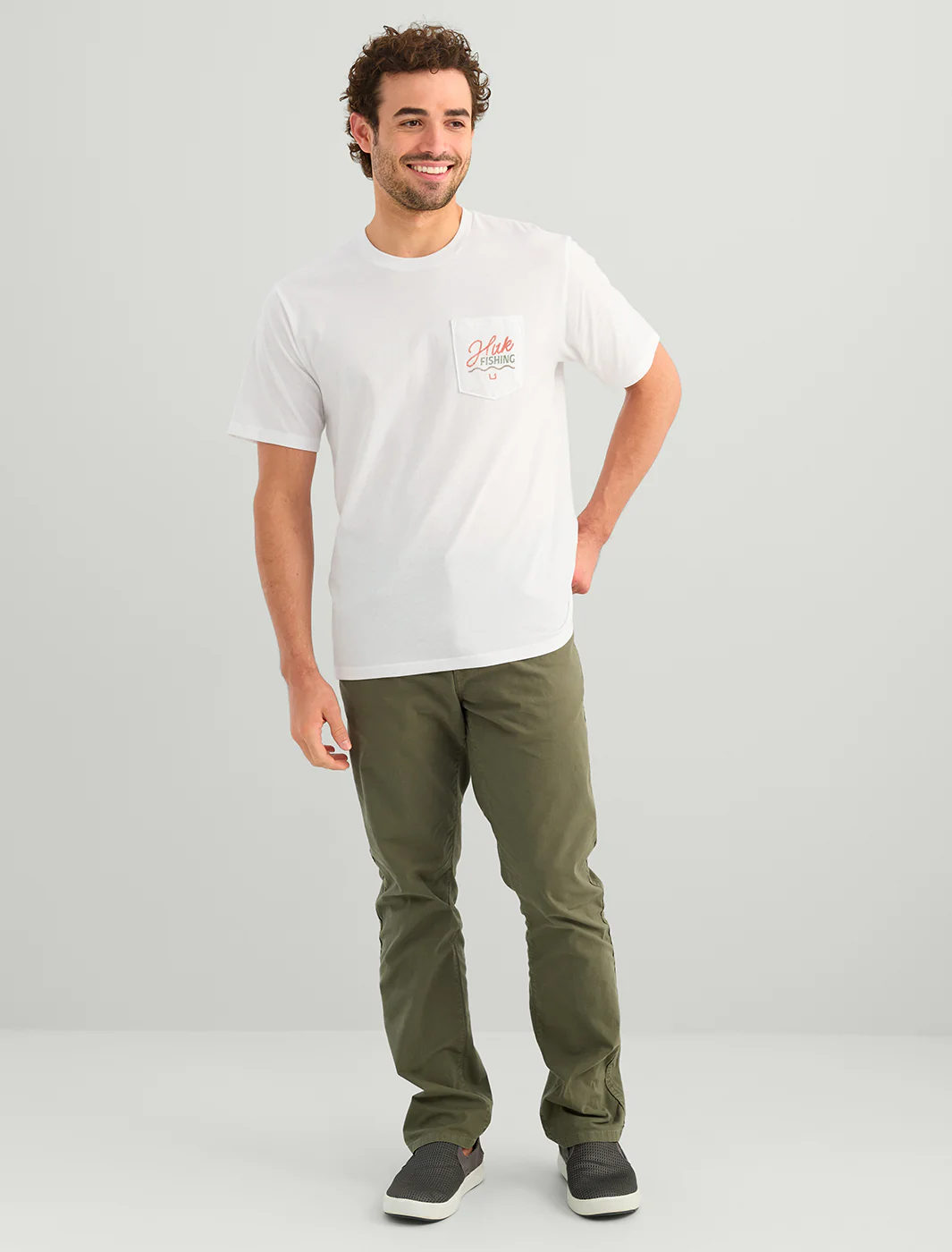Huk Wave Pocket Tee - Image 3