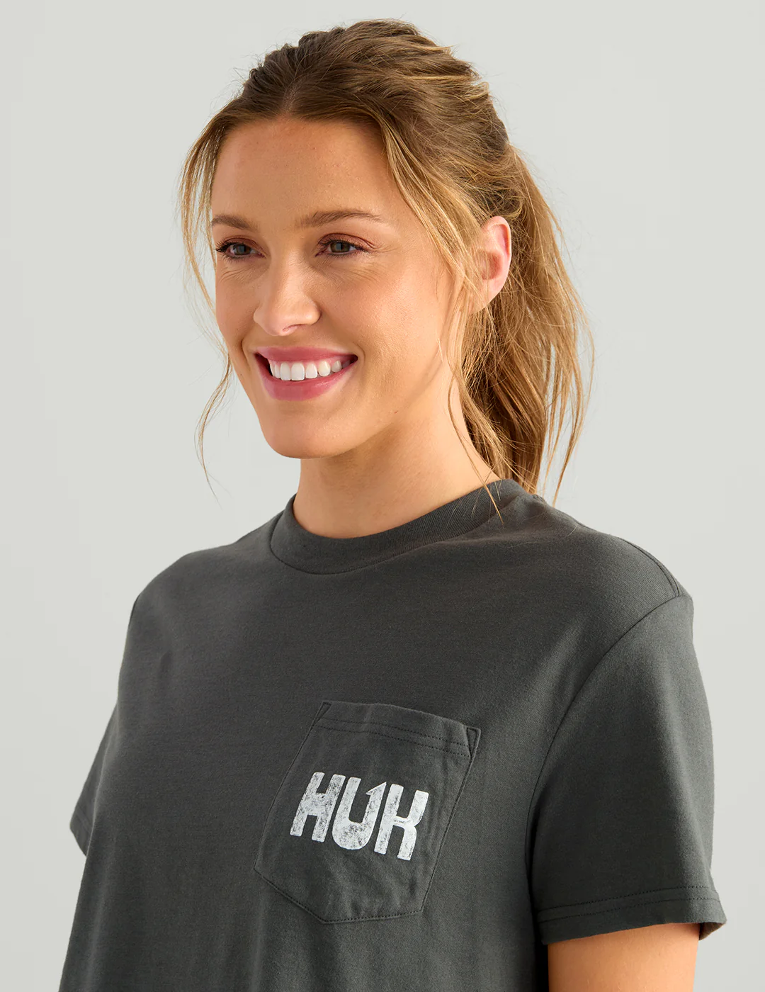 Womens Off Huk Pocket Tee - Image 4