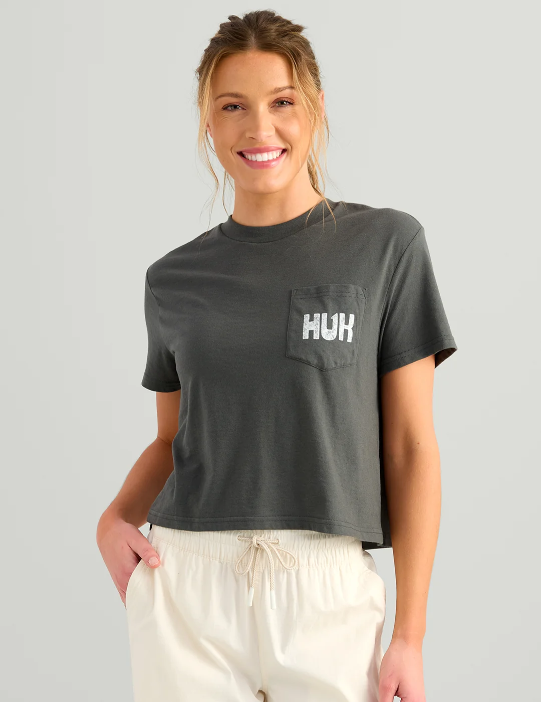 Womens Off Huk Pocket Tee - Image 5