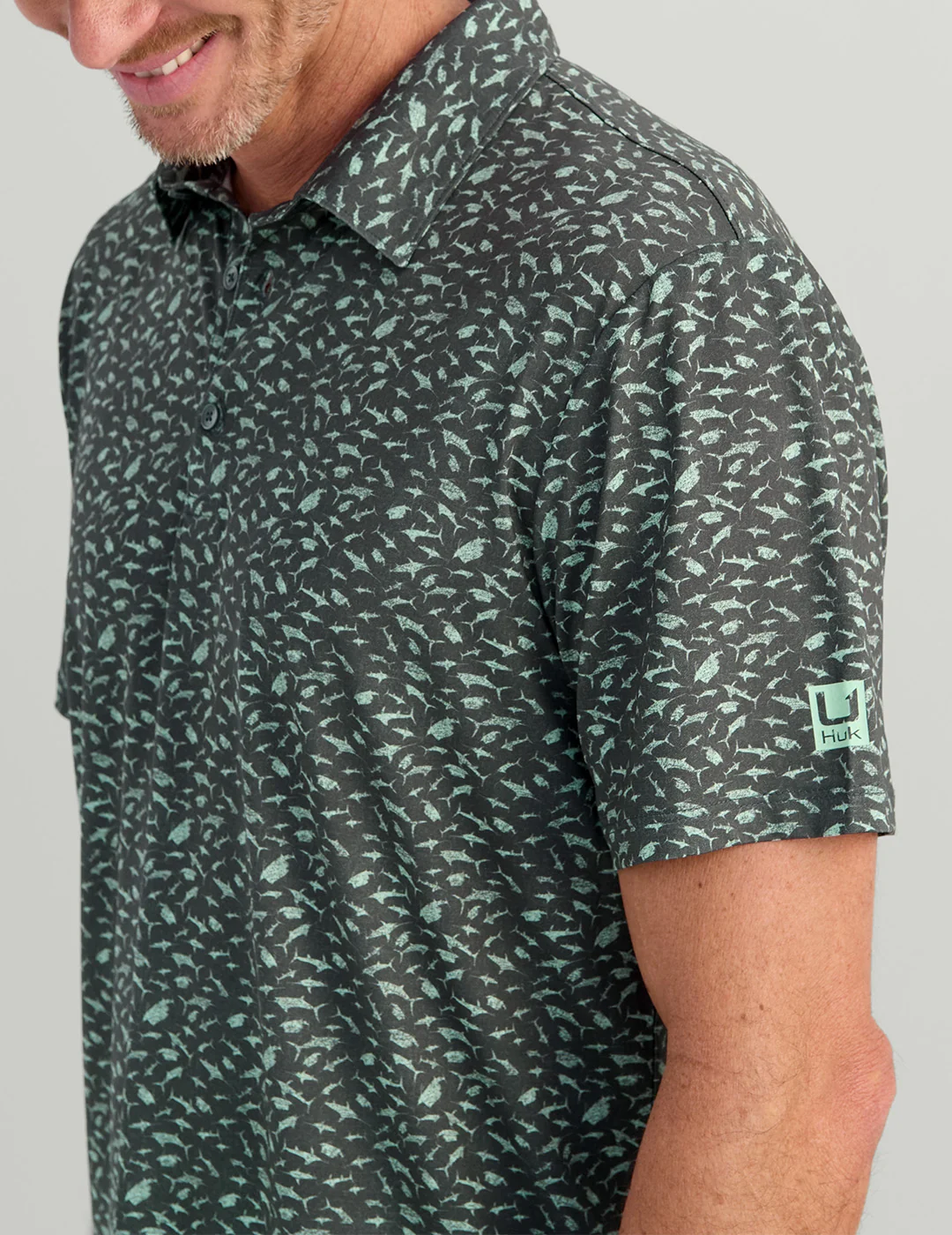 KC Print Pursuit Performance Polo - Image 4